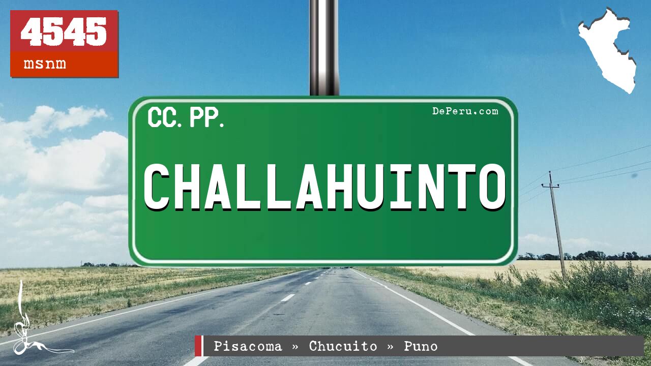 CHALLAHUINTO