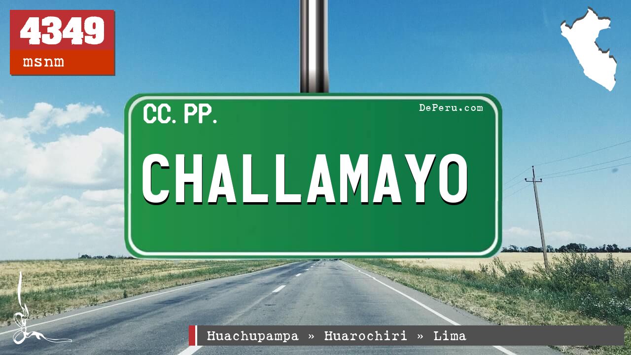 CHALLAMAYO