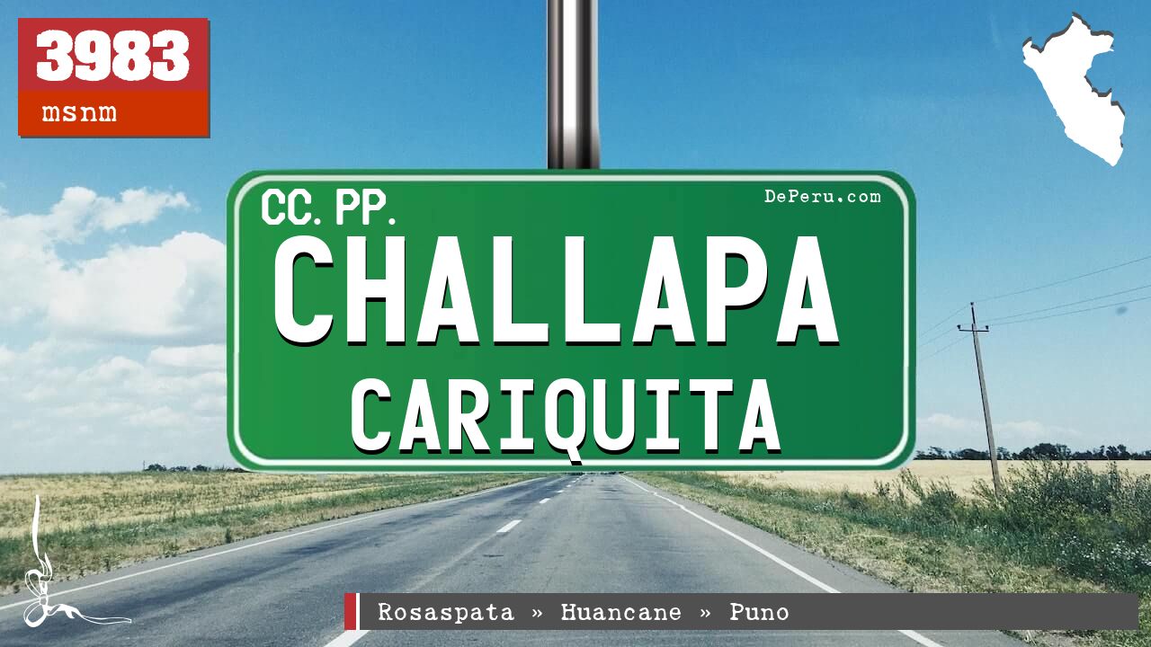 Challapa Cariquita
