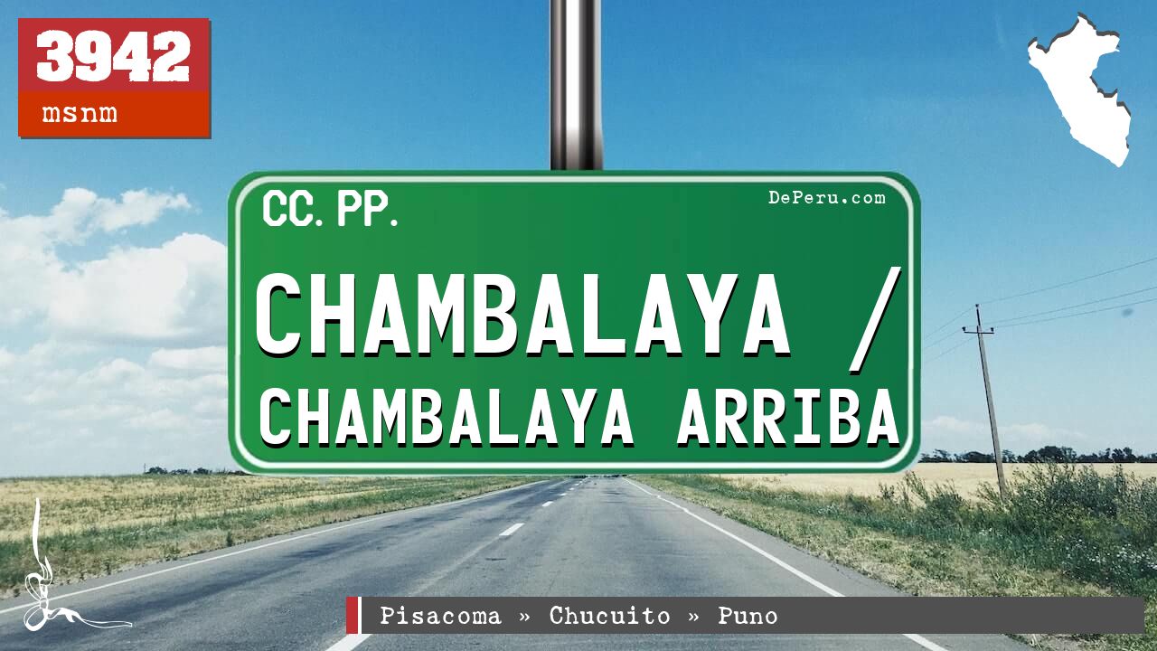 Chambalaya / Chambalaya Arriba