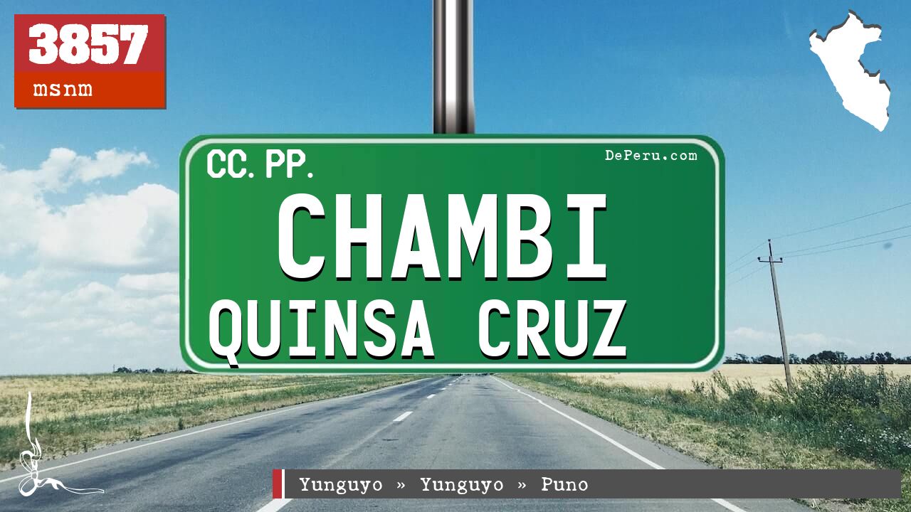 Chambi Quinsa Cruz
