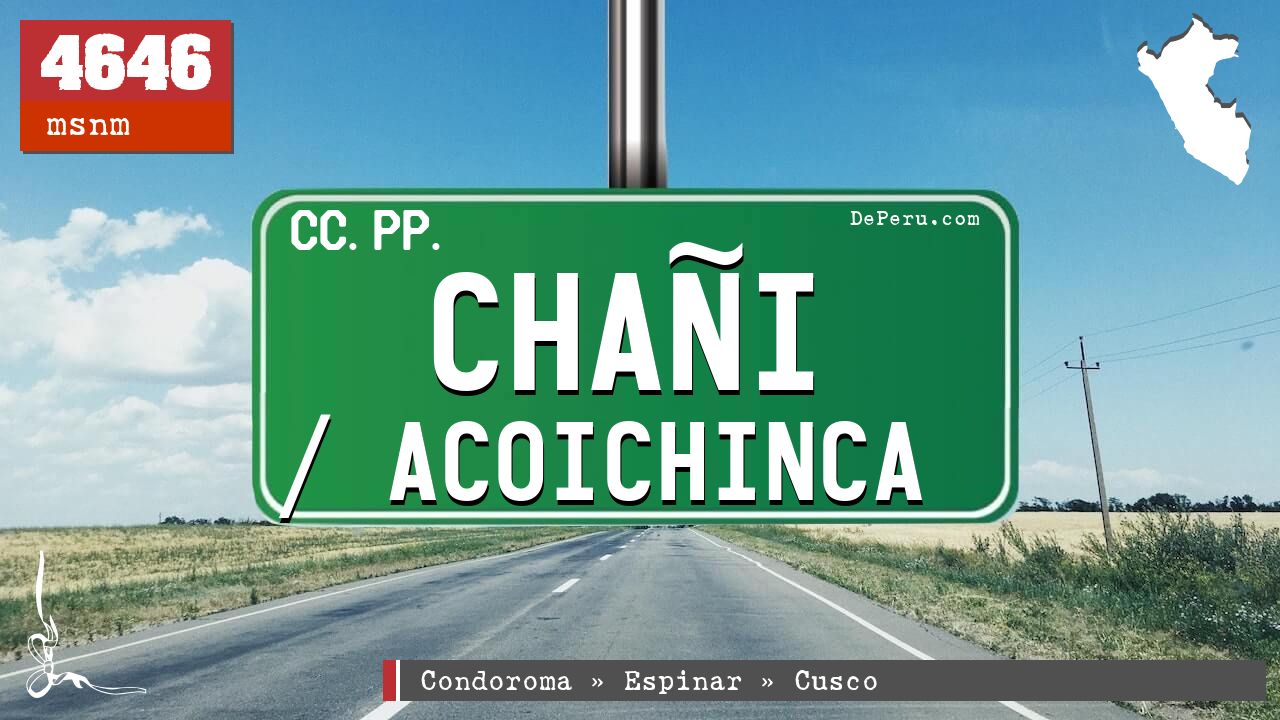 Chai / Acoichinca