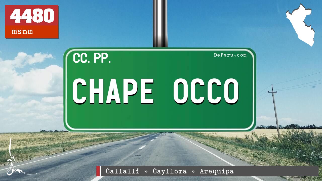 Chape Occo