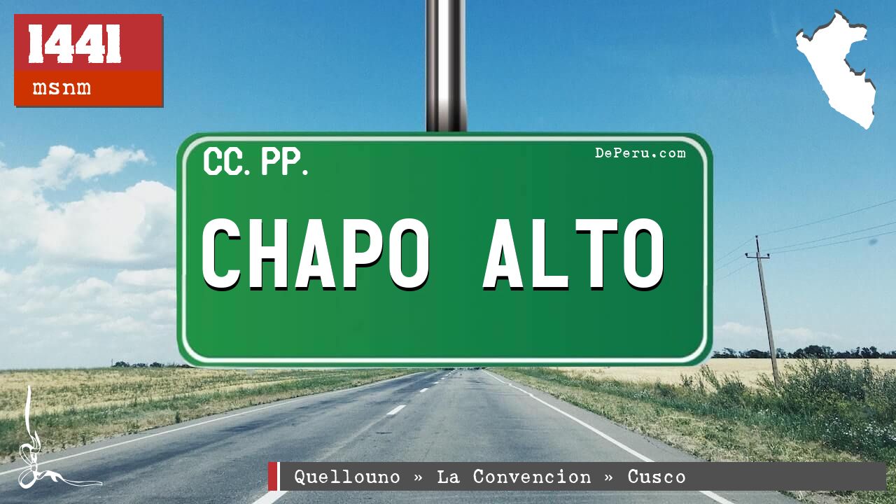 Chapo Alto