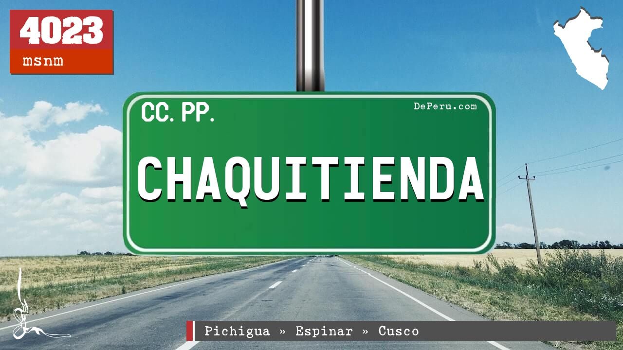 Chaquitienda
