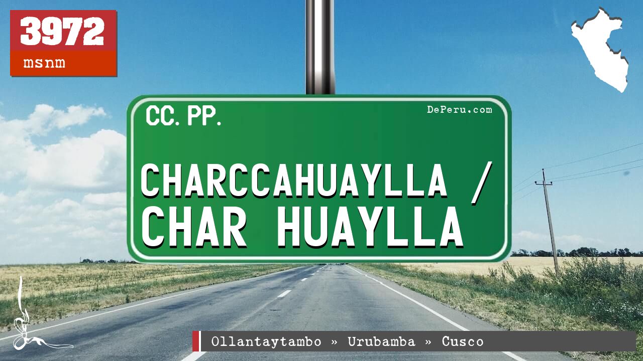 CHARCCAHUAYLLA /
