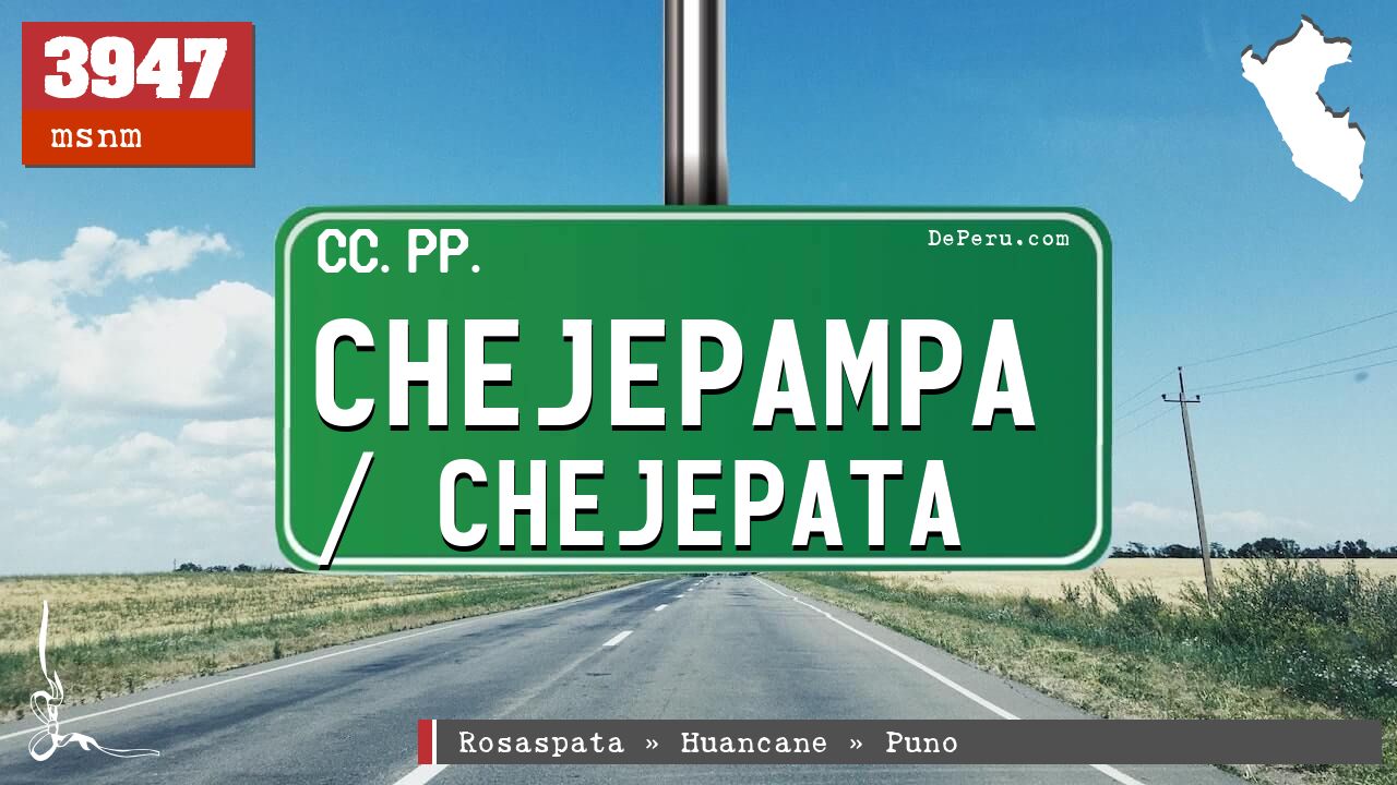 Chejepampa / Chejepata