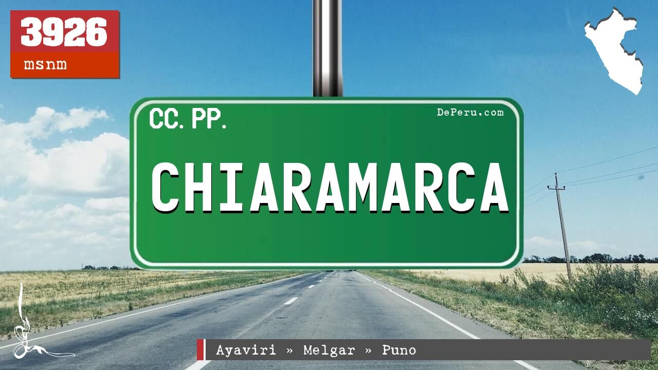 CHIARAMARCA