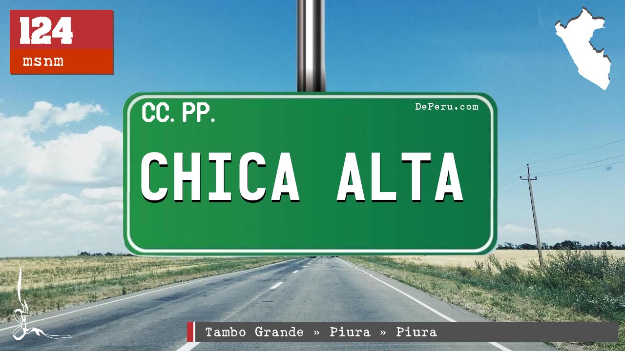 CHICA ALTA