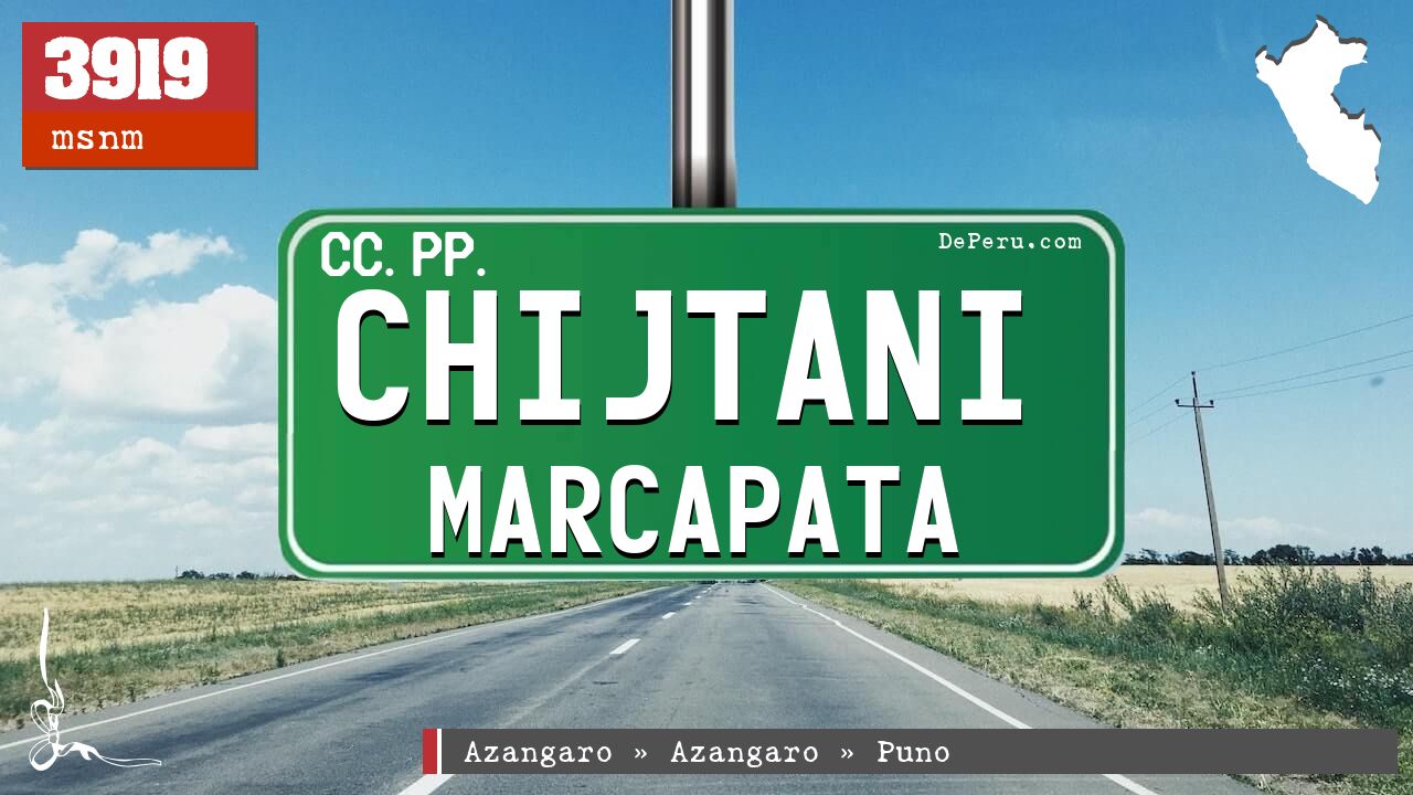 Chijtani Marcapata