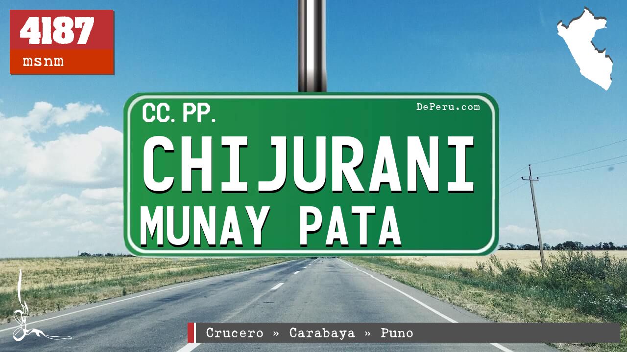 Chijurani Munay Pata