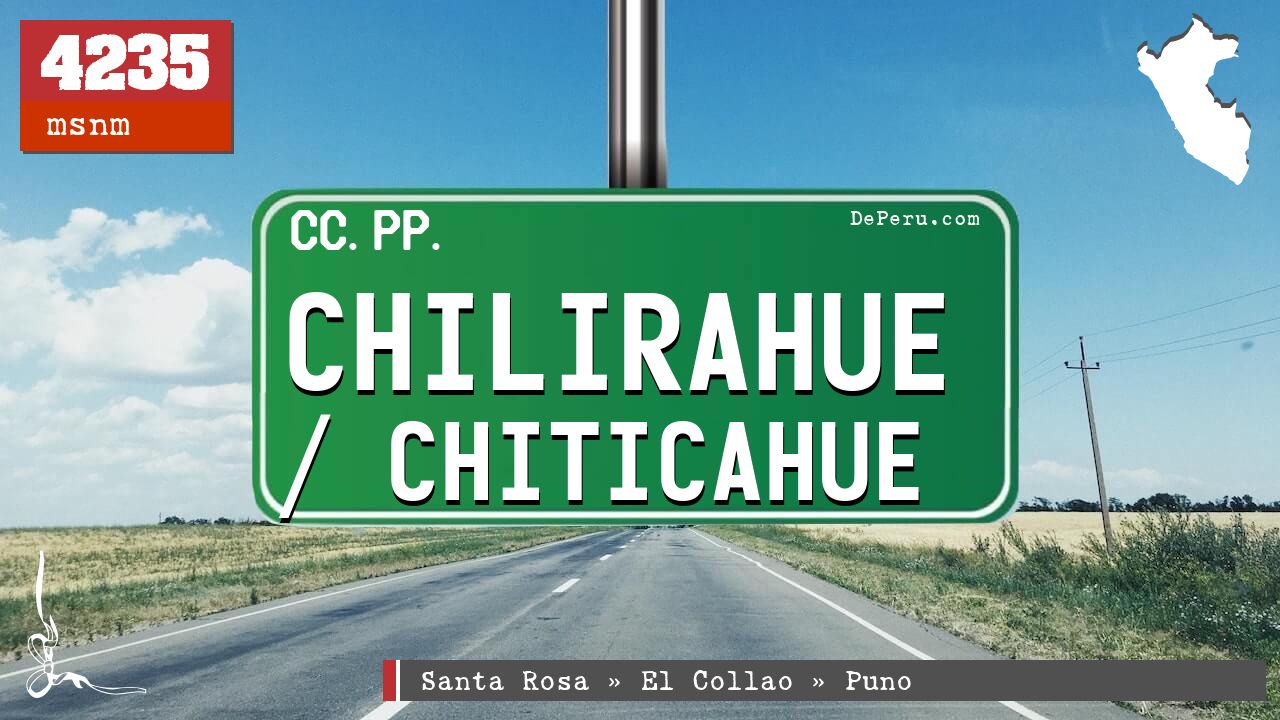 Chilirahue / Chiticahue