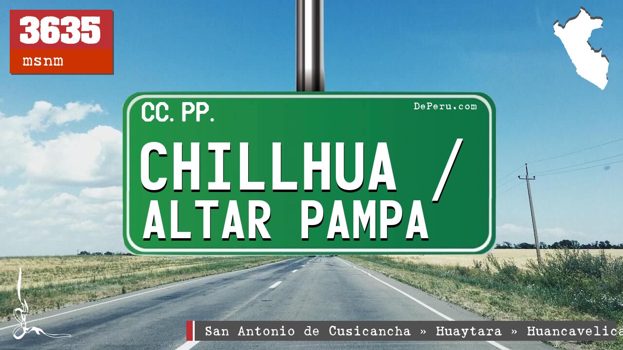Chillhua / Altar Pampa