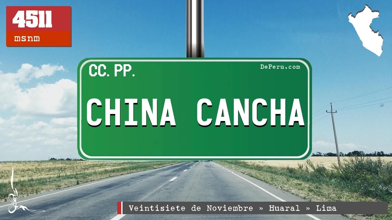 CHINA CANCHA