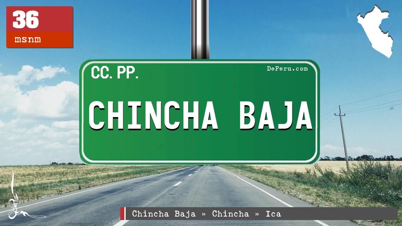 Chincha Baja