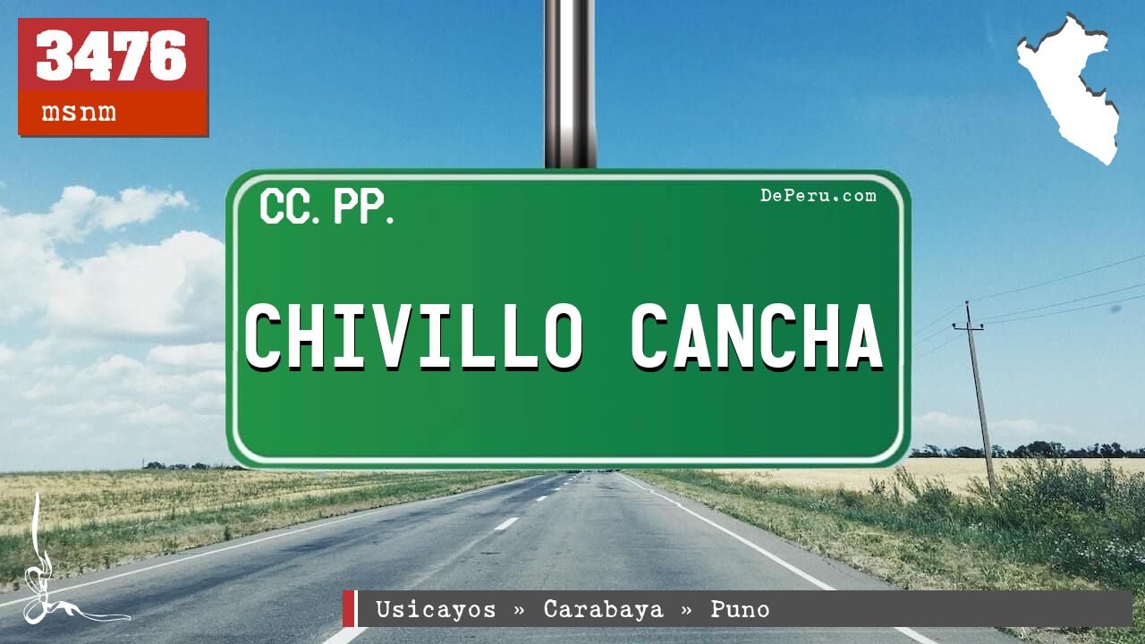 Chivillo Cancha