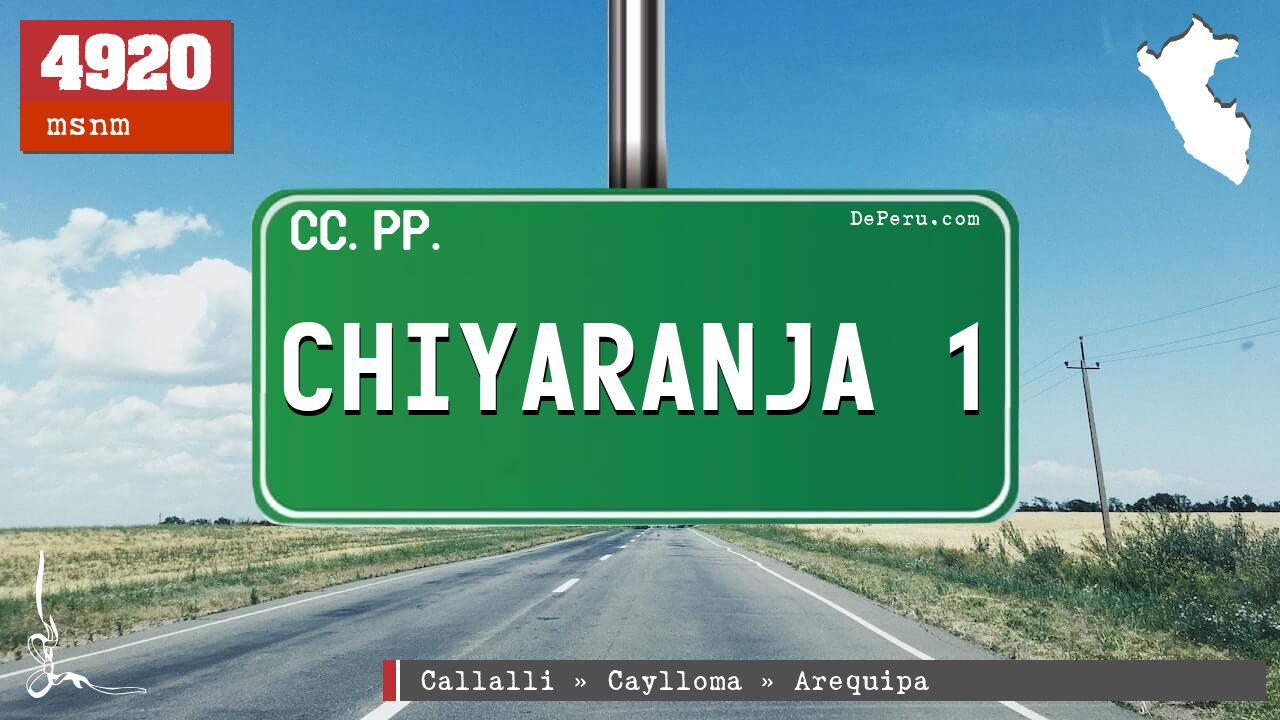 CHIYARANJA 1