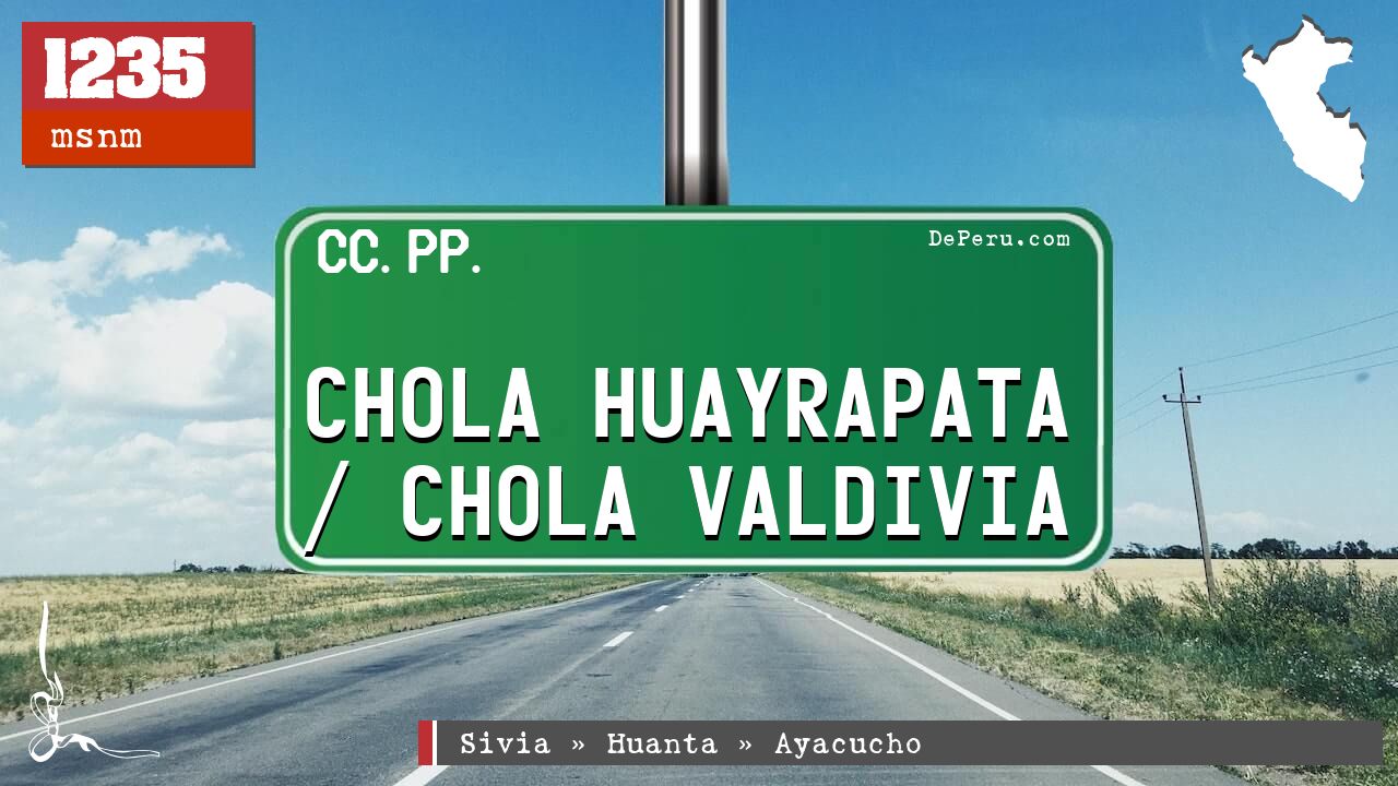Chola Huayrapata / Chola Valdivia