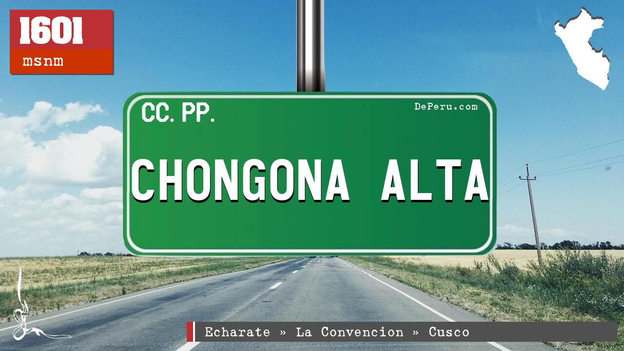 Chongona Alta