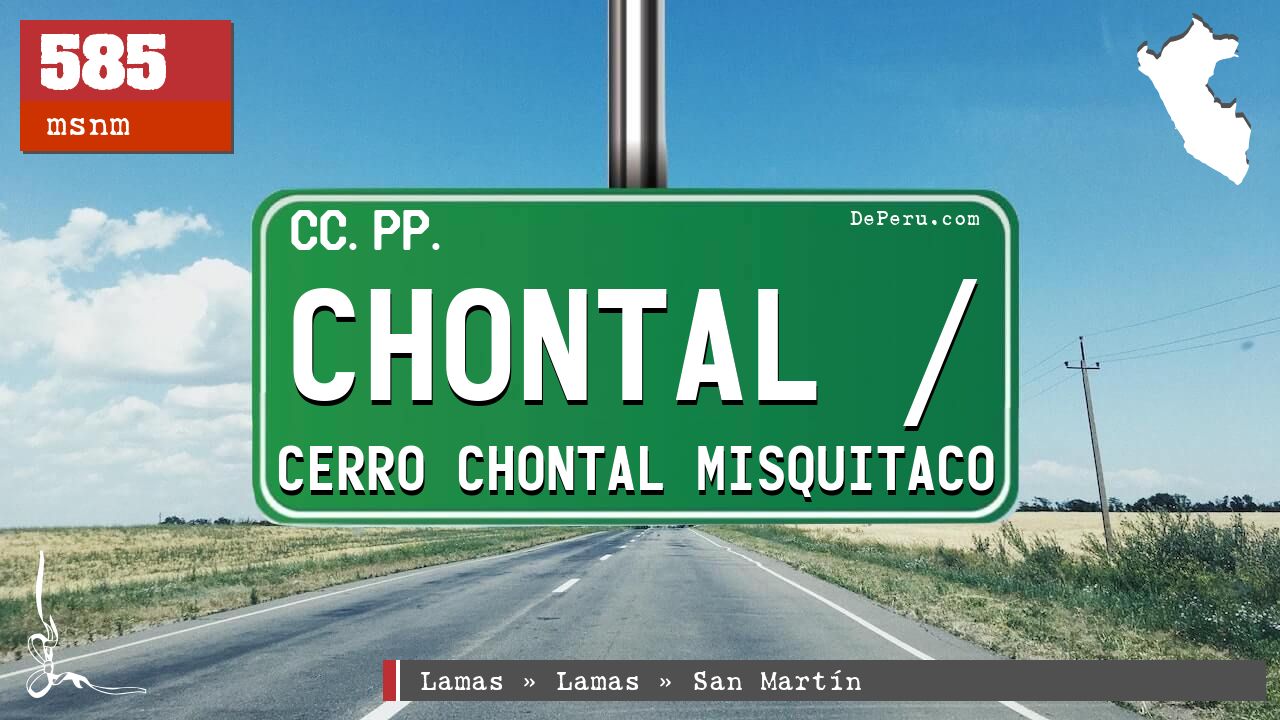 Chontal / Cerro Chontal Misquitaco