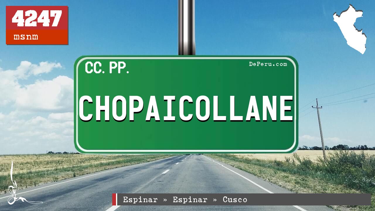 Chopaicollane