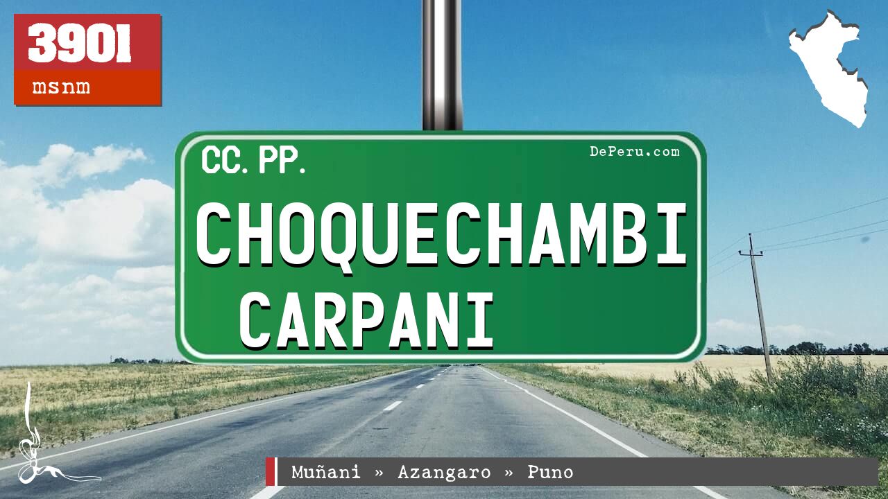 Choquechambi Carpani