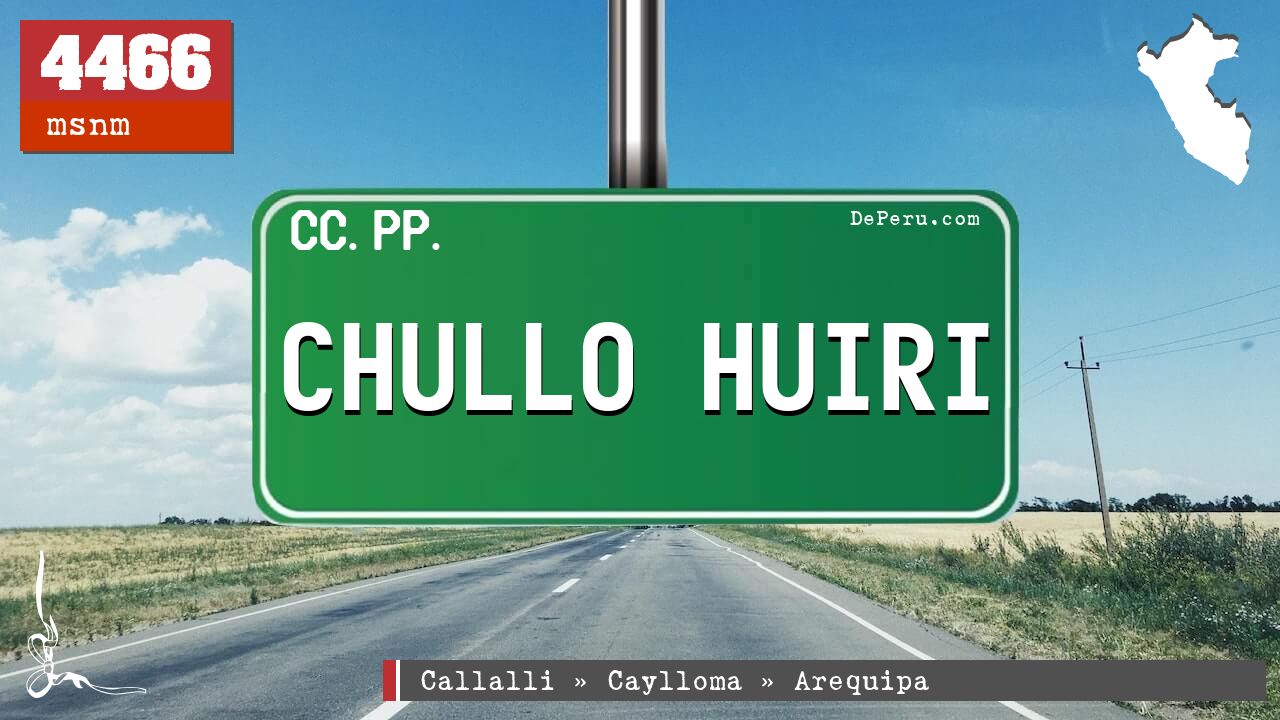 CHULLO HUIRI