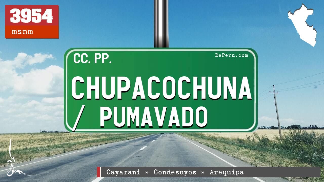 Chupacochuna / Pumavado