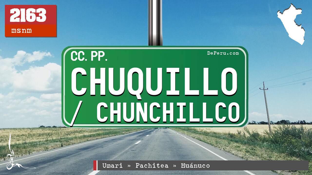 Chuquillo / Chunchillco