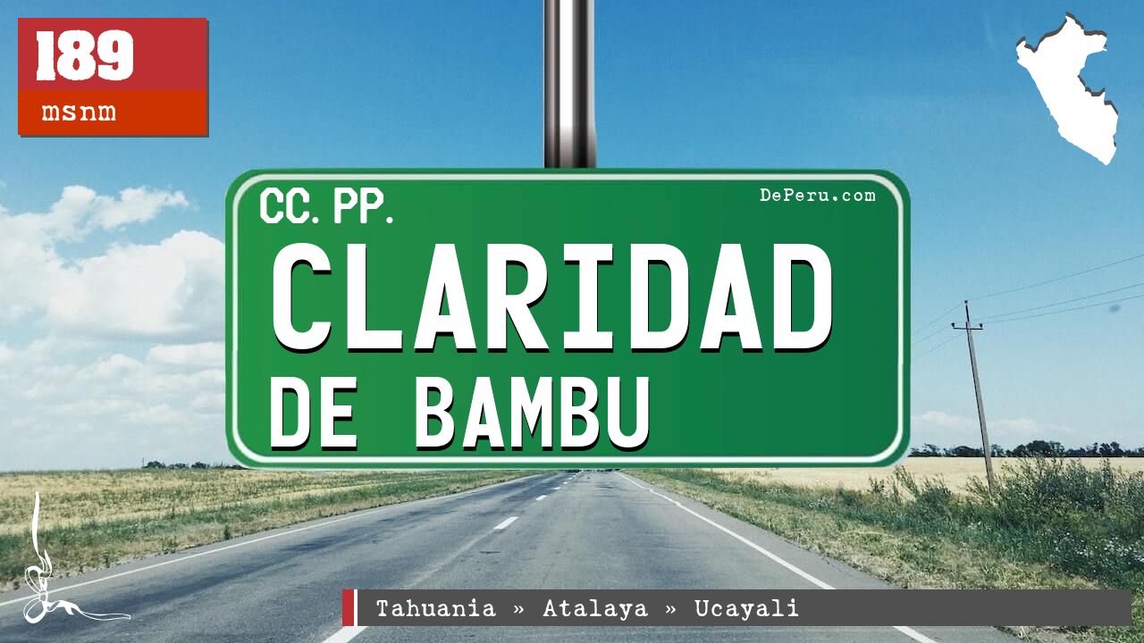 Claridad de Bambu