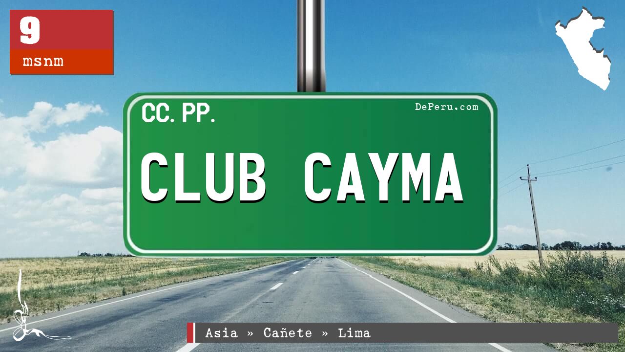 CLUB CAYMA