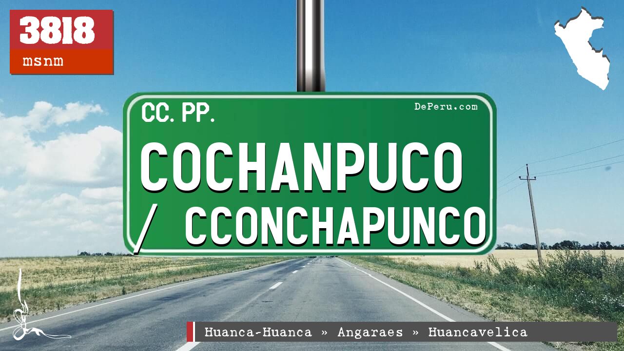 Cochanpuco / Cconchapunco