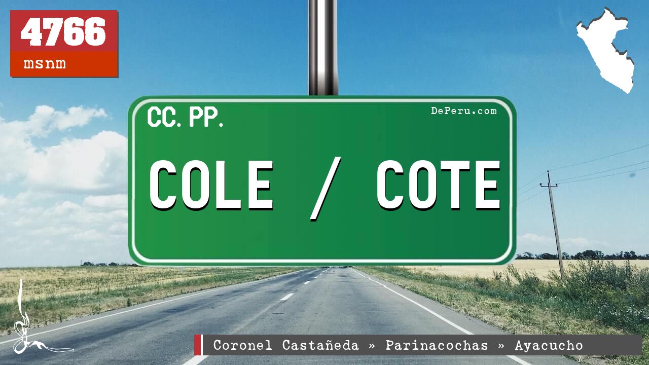 Cole / Cote
