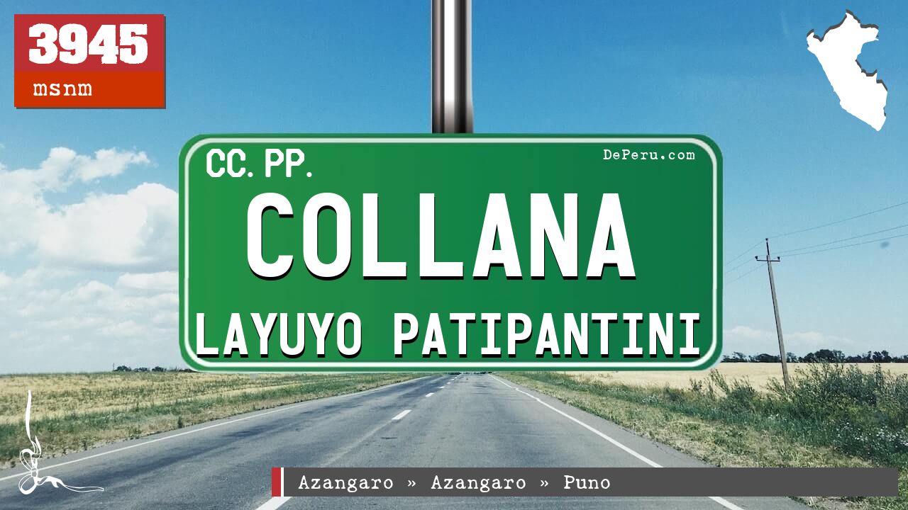 Collana Layuyo Patipantini