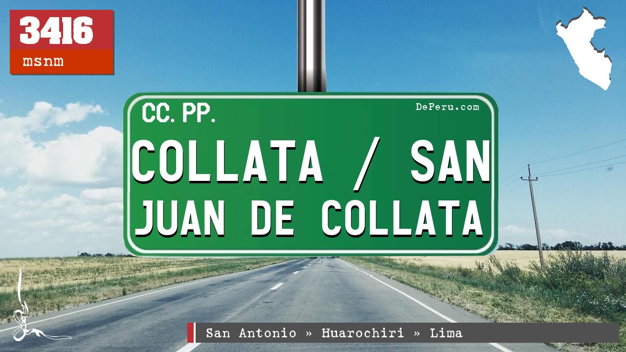 COLLATA / SAN