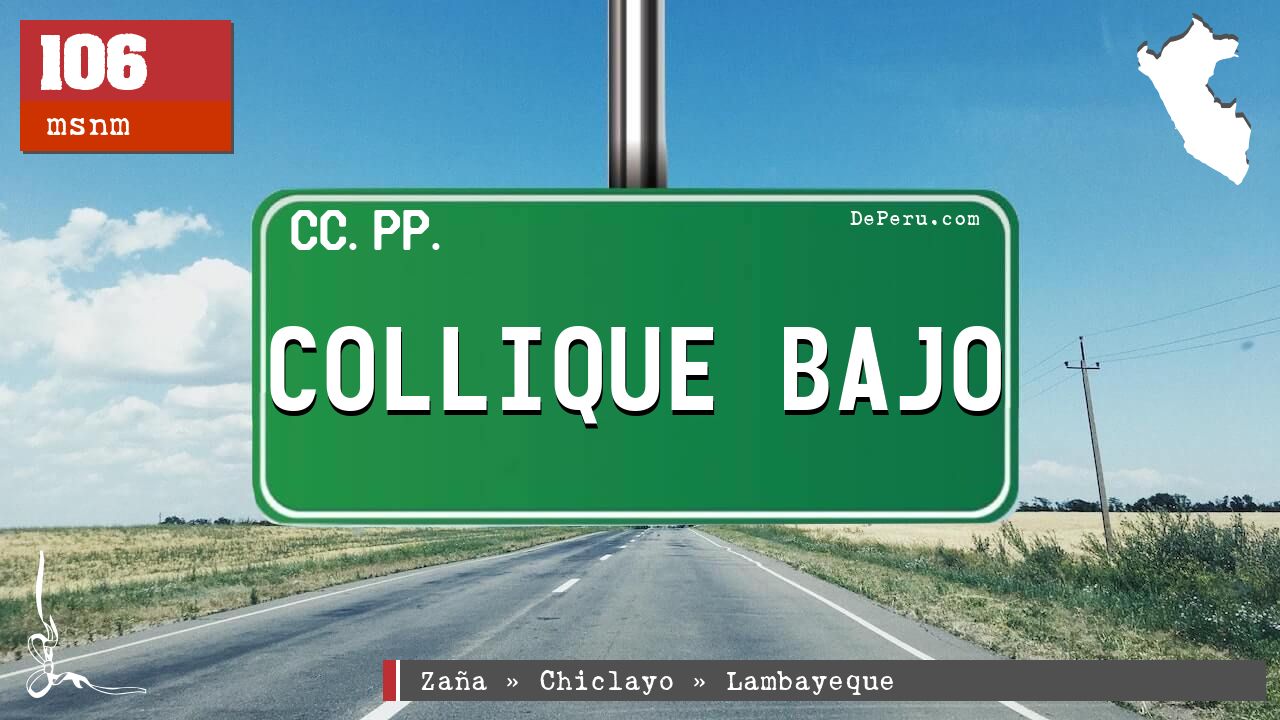 Collique Bajo