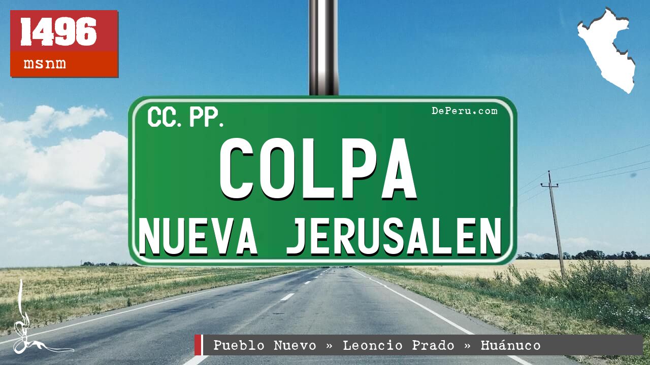 Colpa Nueva Jerusalen