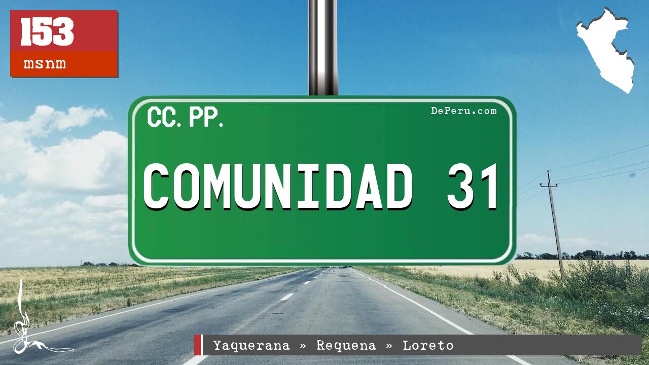 COMUNIDAD 31