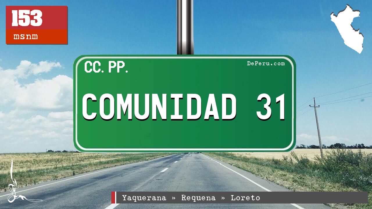 Comunidad 31