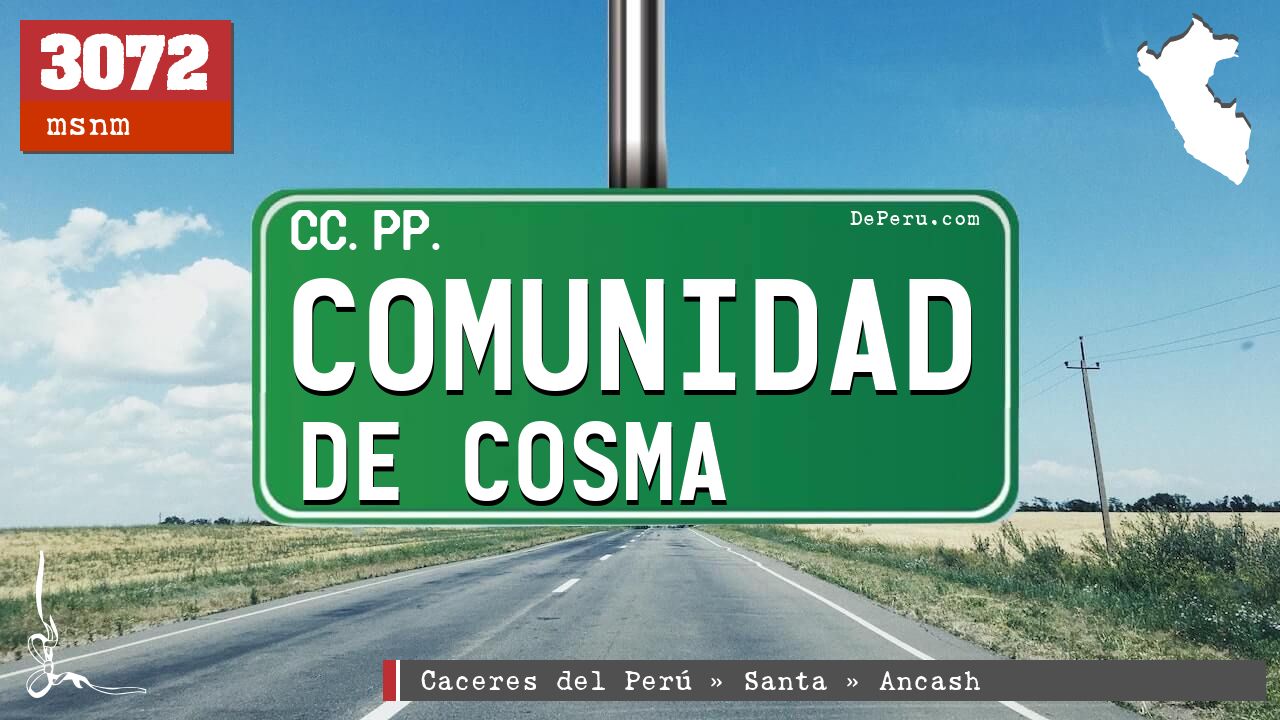 Comunidad de Cosma
