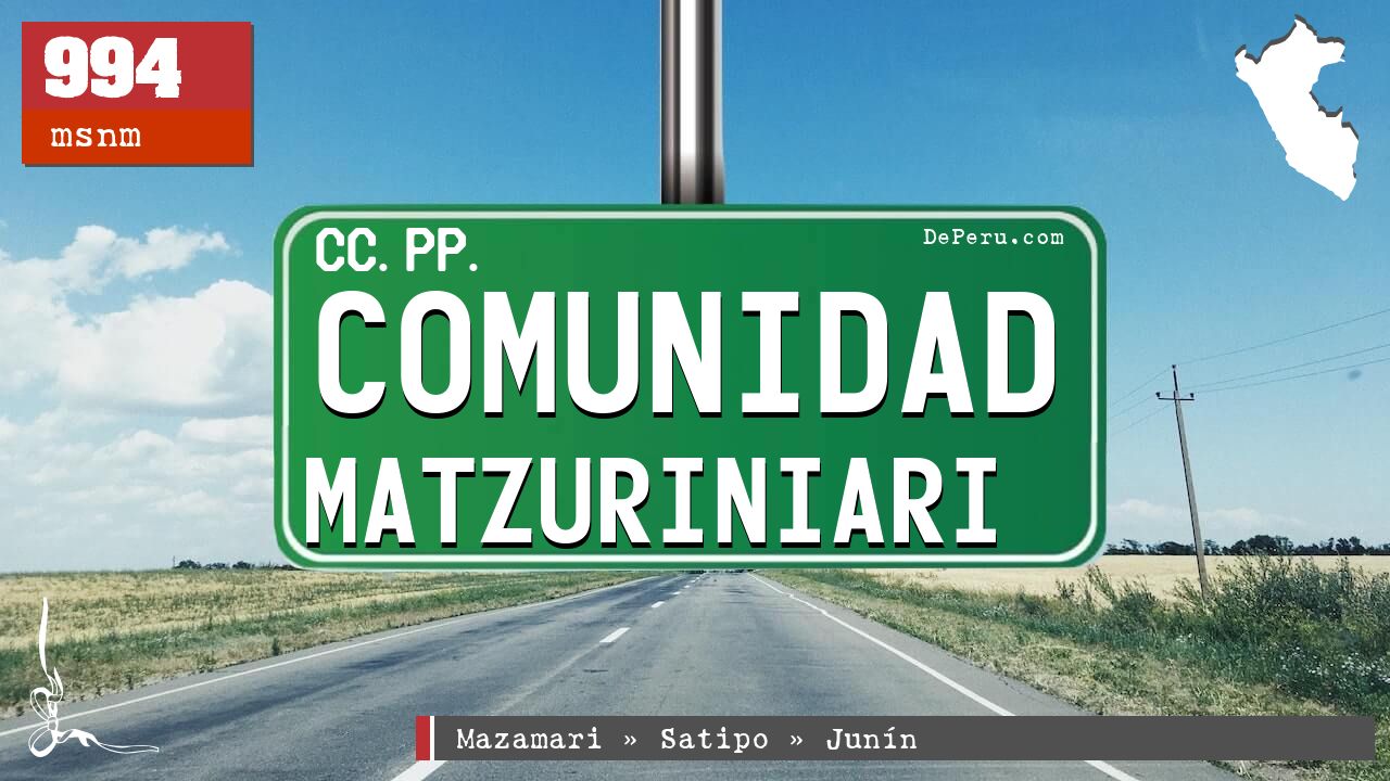 Comunidad Matzuriniari