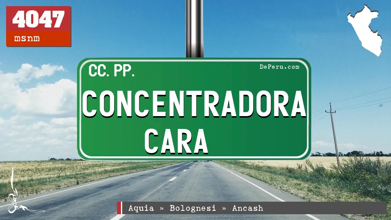 Concentradora Cara