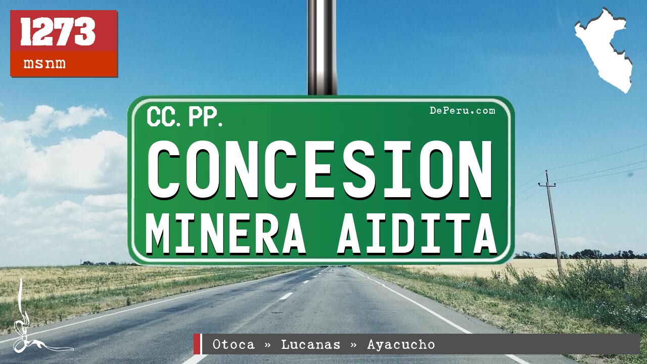 Concesion Minera Aidita