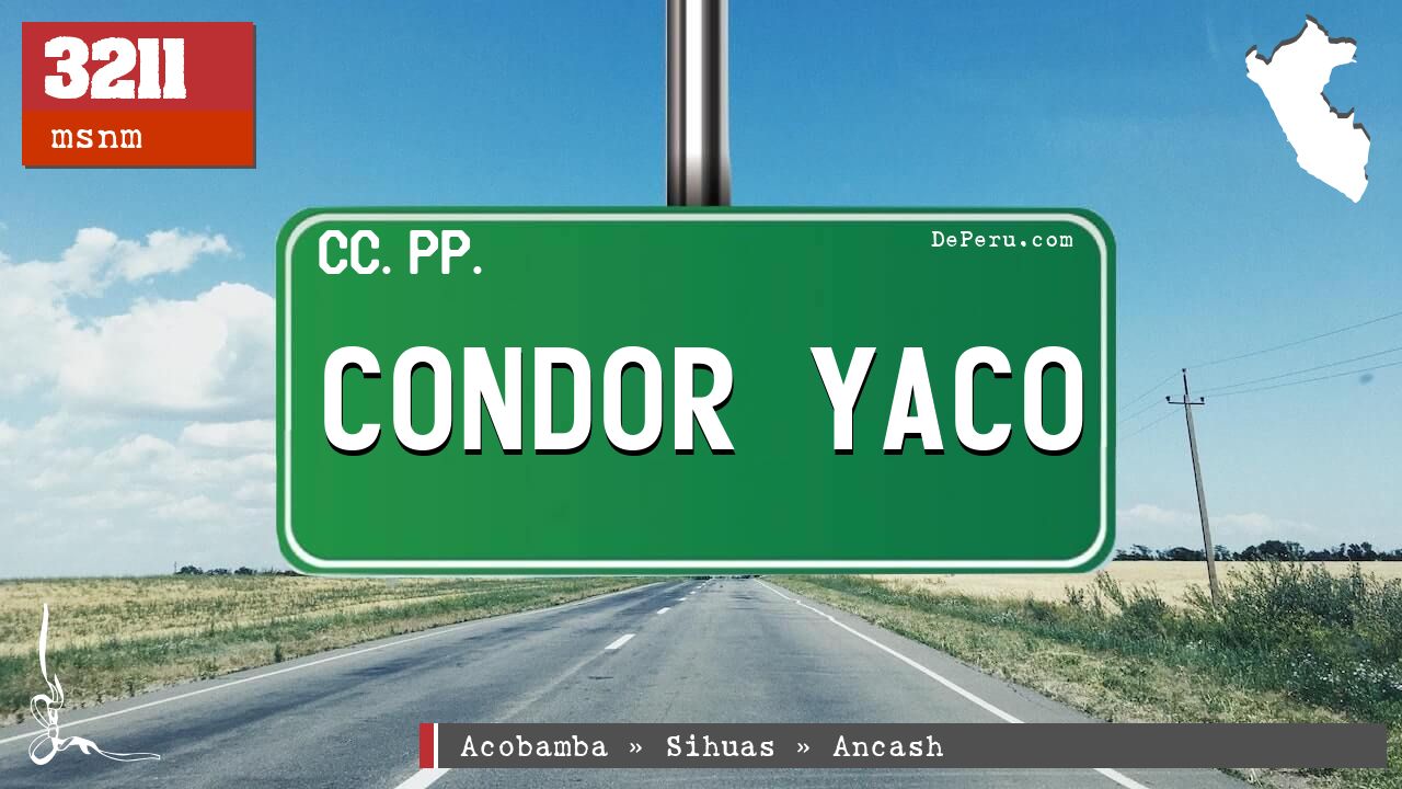 CONDOR YACO