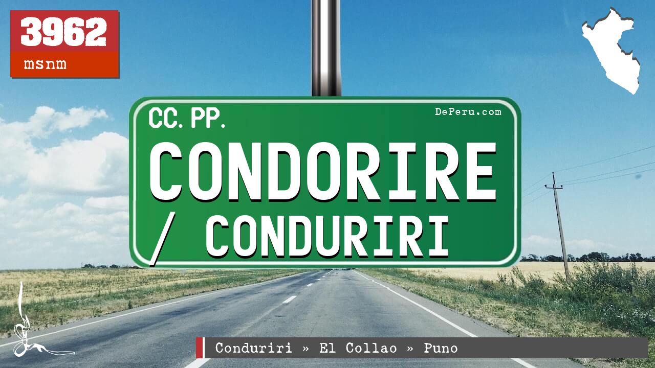 Condorire / Conduriri