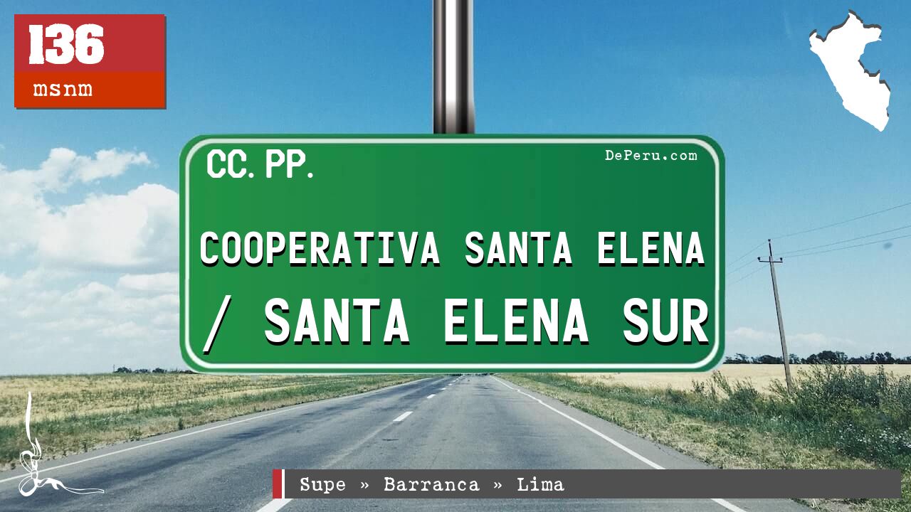 Cooperativa Santa Elena / Santa Elena Sur