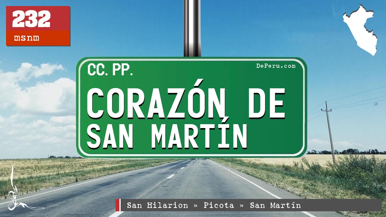 Corazn de San Martn