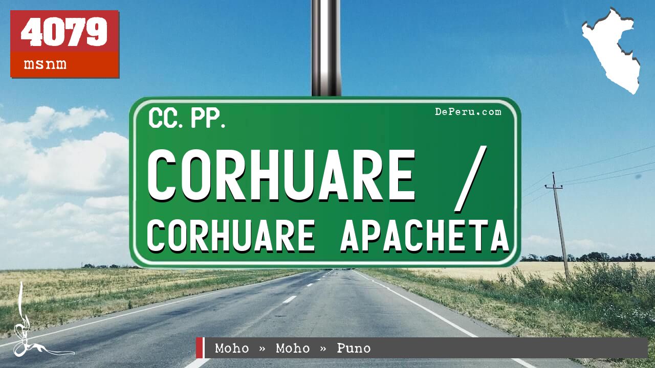 Corhuare / Corhuare Apacheta