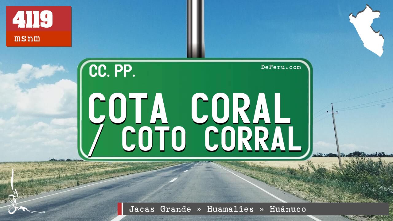 Cota Coral / Coto Corral