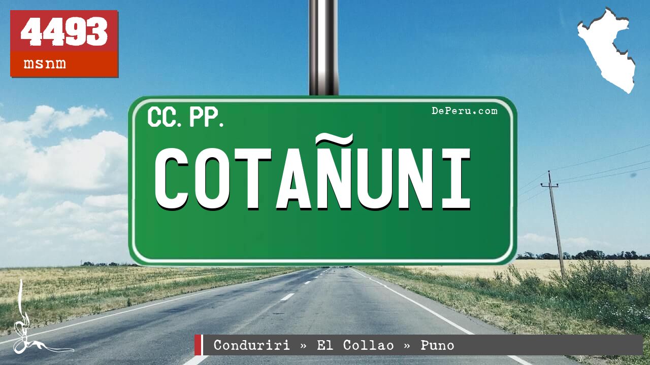 Cotañuni